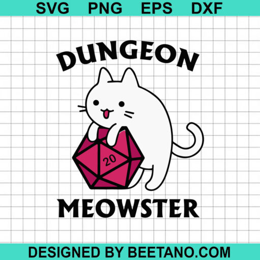 Dungeon Meowster Svg