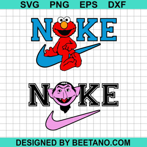 Sesame Street Nike Logo SVG