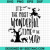 The Most Wonderful Time Of The Year Svg