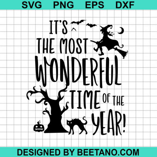 The Most Wonderful Time Of The Year SVG