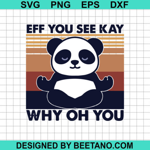 Eff You See Kay Why Oh You SVG
