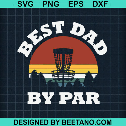 Best Dad By Par Svg