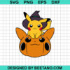 Pikachu Halloween Svg