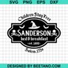 Sanderson Bed And Breakfast Svg