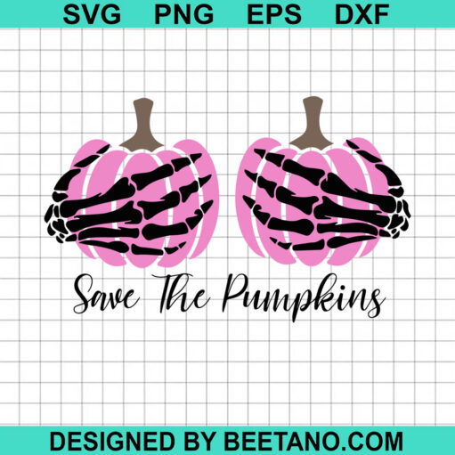 Save The Pumpkins SVG