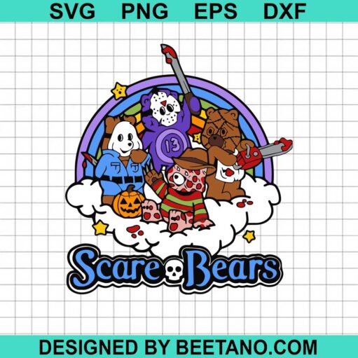 Scare Bears Svg