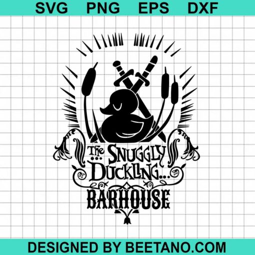 The Snuggly Duckling Barhouse SVG