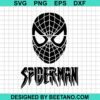 Spiderman Face SVG, Superhero Face Mask SVG, Avengers SVG