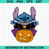 Stitch Pumpkin Halloween Svg