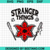 Stranger Things Demogorgon Svg