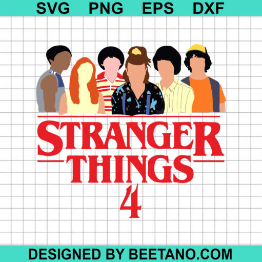 Stranger Things 4 SVG