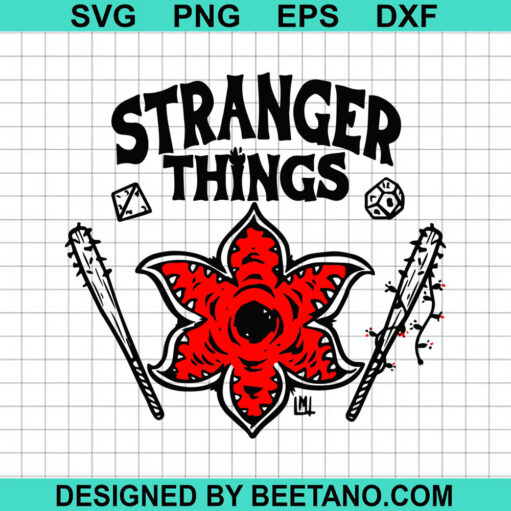 Stranger Things 4 Logo Svg