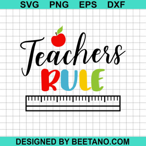 Teachers Ruler Svg