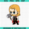 Chibi Thor Svg