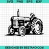 Farm Tractor Svg
