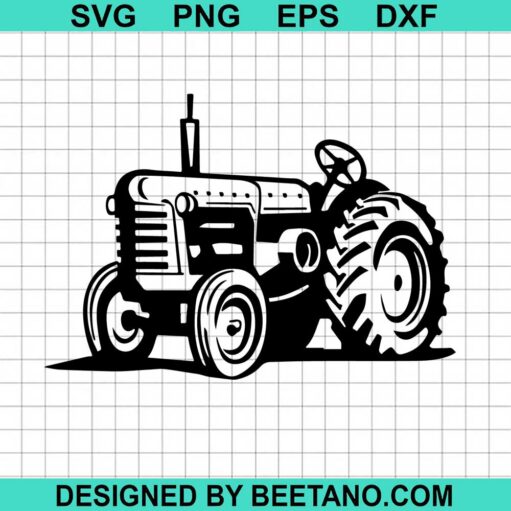 Farm Tractor SVG