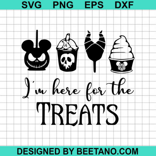 Im Here For The Treats Svg