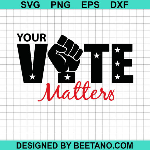Your Vote Matters SVG