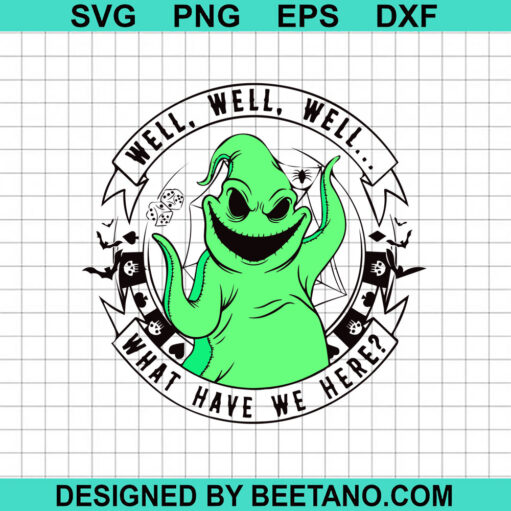 Oogie Boogie Well Well Well Svg