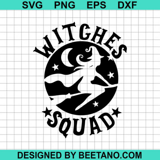 Witches Squad SVG