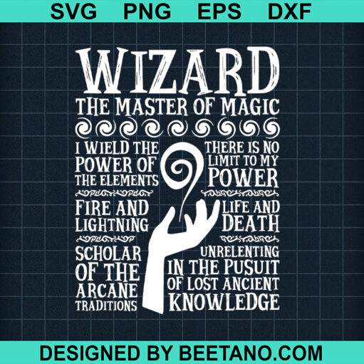 Wizard Master Of Magic Svg
