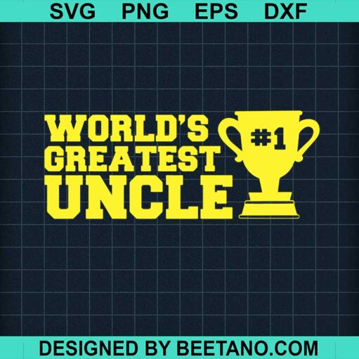 World's Greatest Uncle SVG