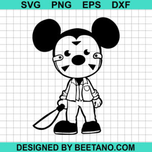 Mickey Disney Jason Voorhees Svg