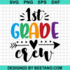 1St Grade Crew Svg
