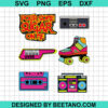 Back To The 80S Svg