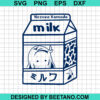 Demon Slayer Milk Bottle Svg
