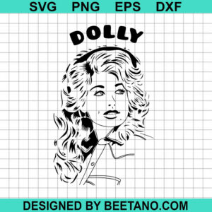 Dolly Parton Singer Svg