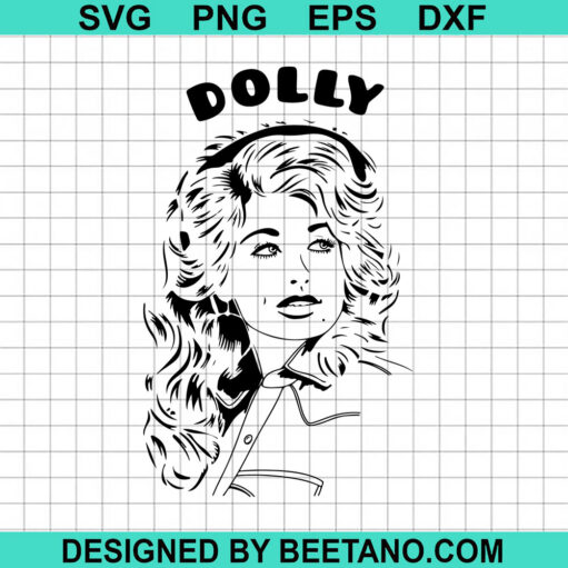 Dolly Parton Singer Svg