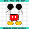 Mickey Ears Mickey Pants Mickey Hands Svg