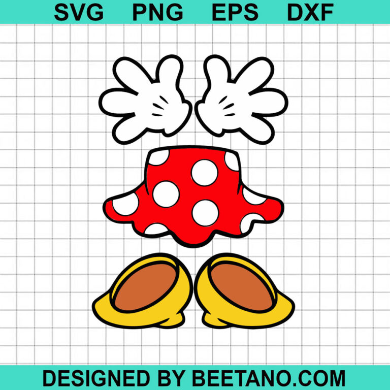 Minnie mouse Skirts SVG, Disney Minnie mouse SVG, Disney SVG for cricut