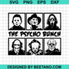 The Psycho Bunch Horror Movie Svg