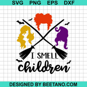 I Smell Children Sanderson Sister Svg