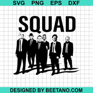 Squad Horror Movie Killer Svg