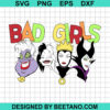 Bad Girls Witch Disney Svg