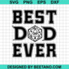 Best Dad Ever Dungeon Dragon Svg