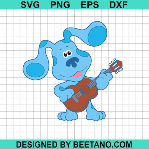 Blue's Clues guitar SVG