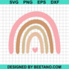 Boho Rainbow Svg