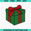 Christmas Box Gift Svg
