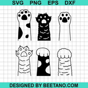 Cat Paw Bundle Svg