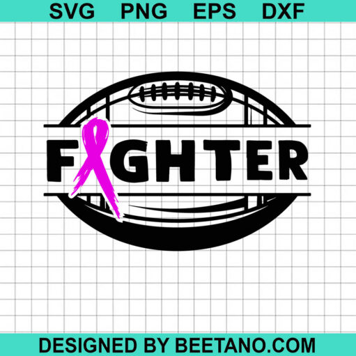 Breast cancer fighter SVG