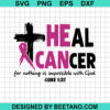 Heal Breast Cancer Svg