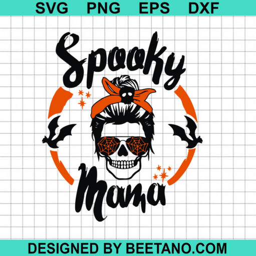 Halloween Spooky Mama SVG