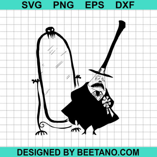 Mayor Nightmare Before Christmas SVG