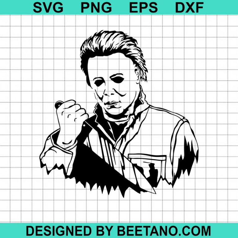 Michael Myers horror movie SVG, horror movie character SVG, Friday 13th ...