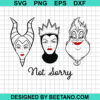Disney Bad Witches Svg