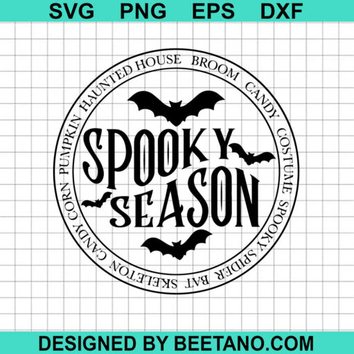Halloween spooky season SVG